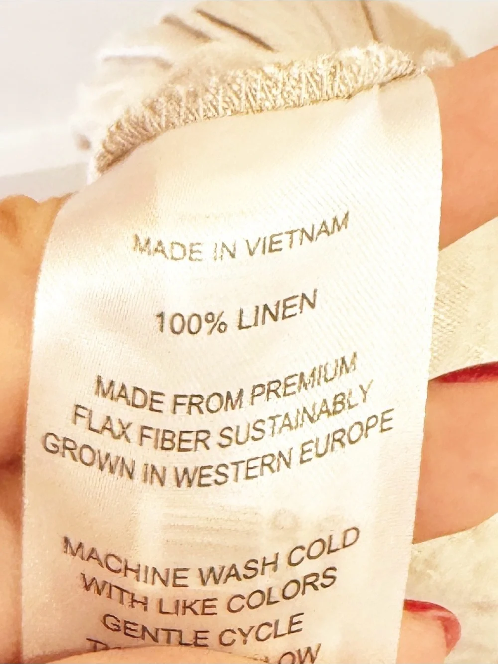 Quince 100% European Linen Tapered Ankle Pants in Flax XS